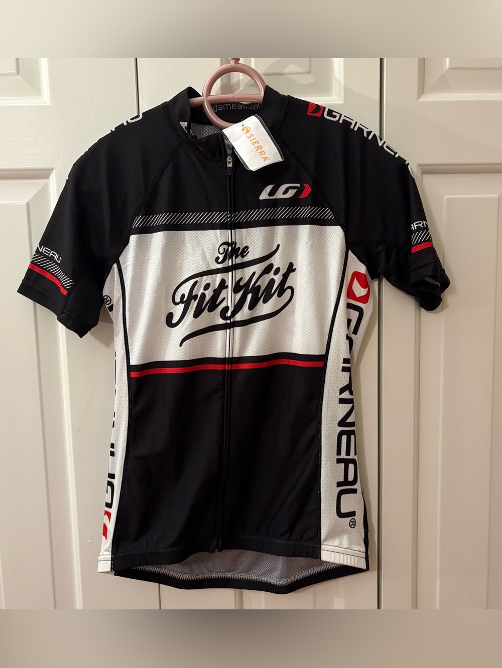 Louis Garneau Women's Cycling Jersey S Small Short Sleeve Made in USA Jersey NWT